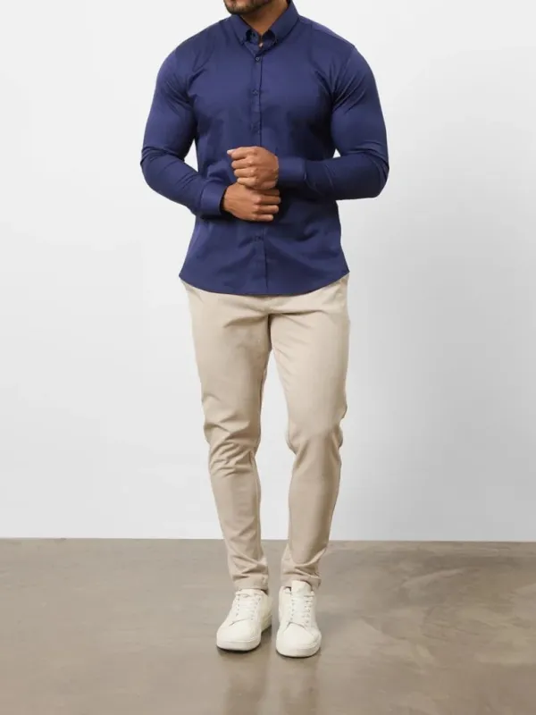 Navy Soft Comfortable Blouse