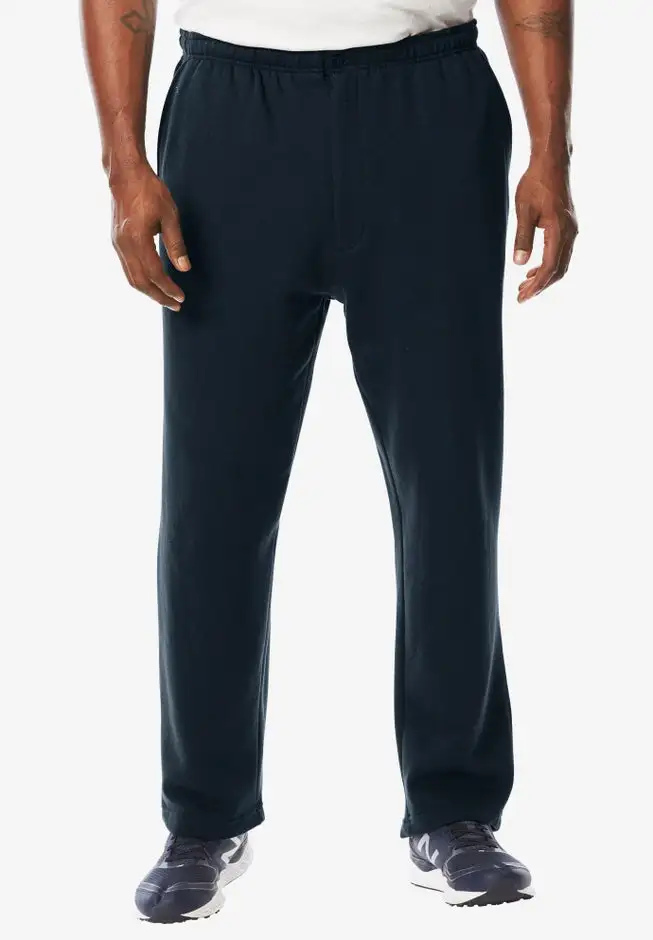 Fleece Zip Fly Sweatpants
