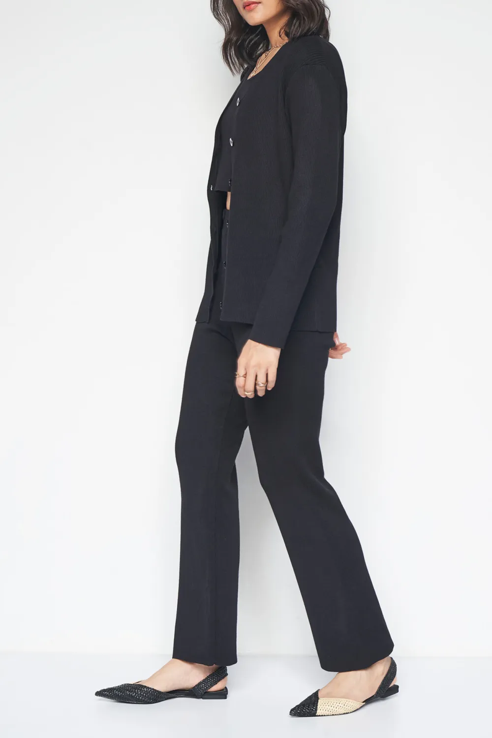 Soft Fabric Relaxed-Fit Basic Set