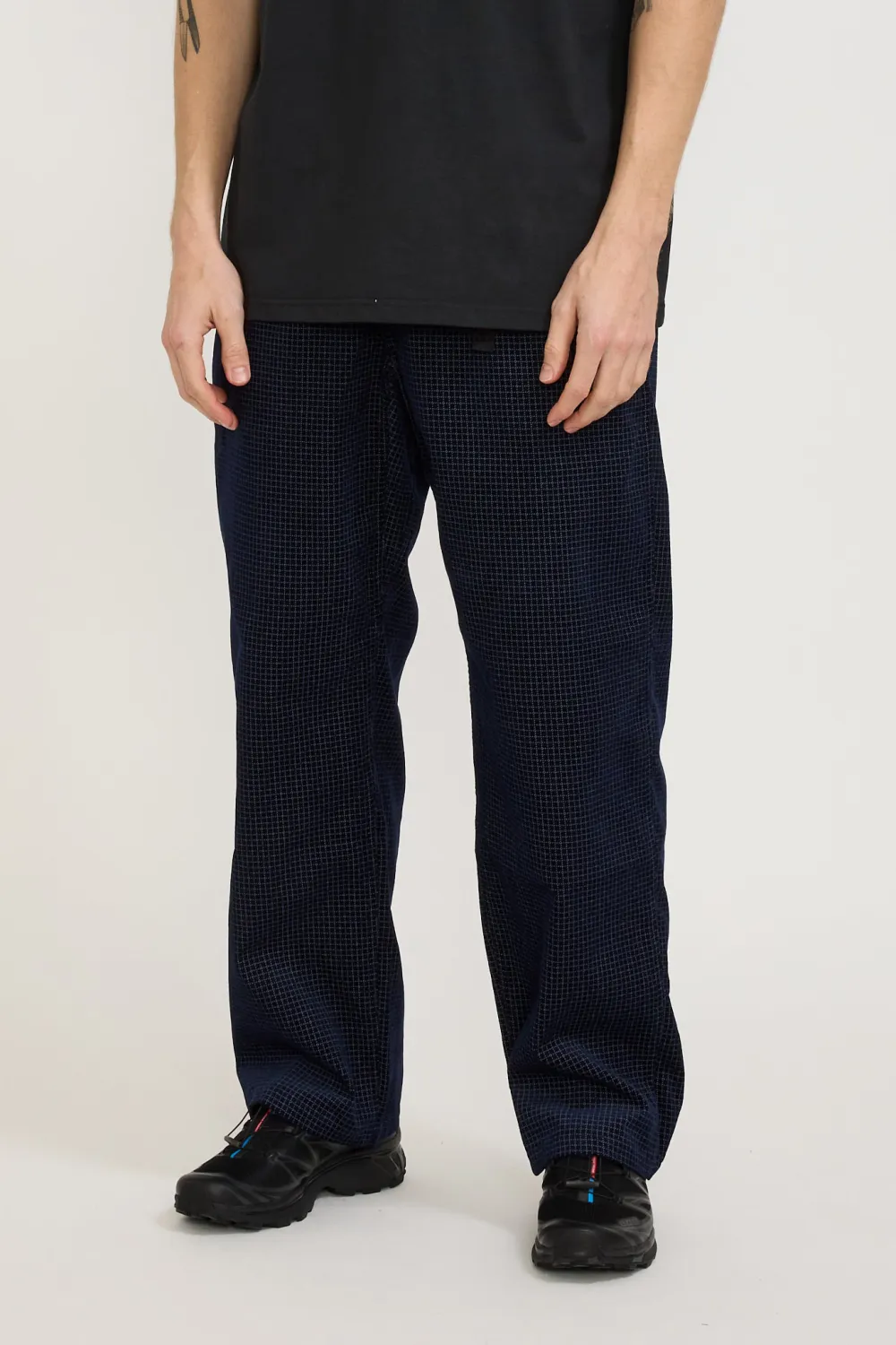 Small Plaid Casual Trousers