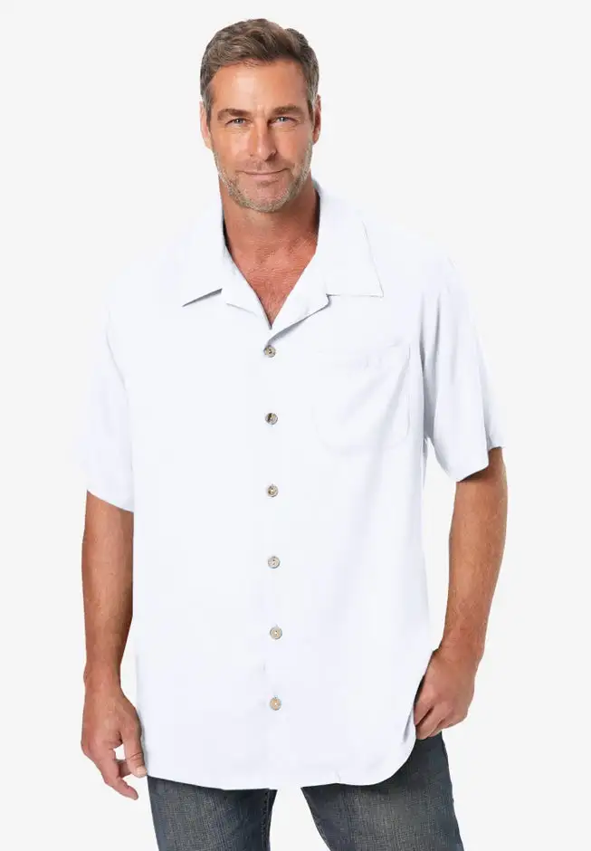 KS Island Solid Camp Shirt