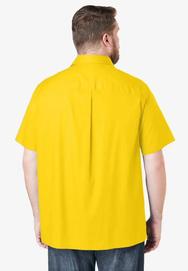 Short-Sleeve Pocket Sport Shirt