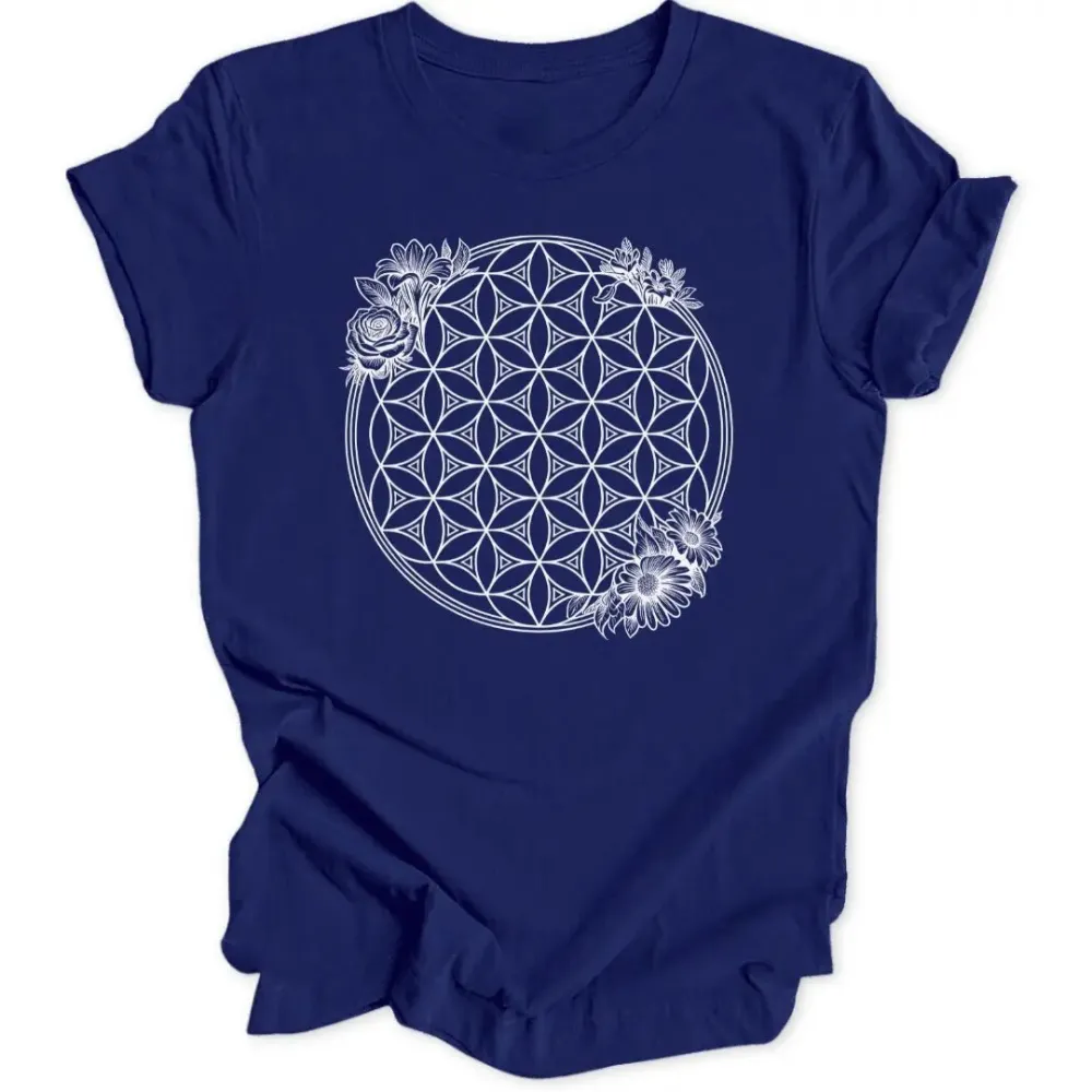 Flowers Of Life Unisex T-Shirt