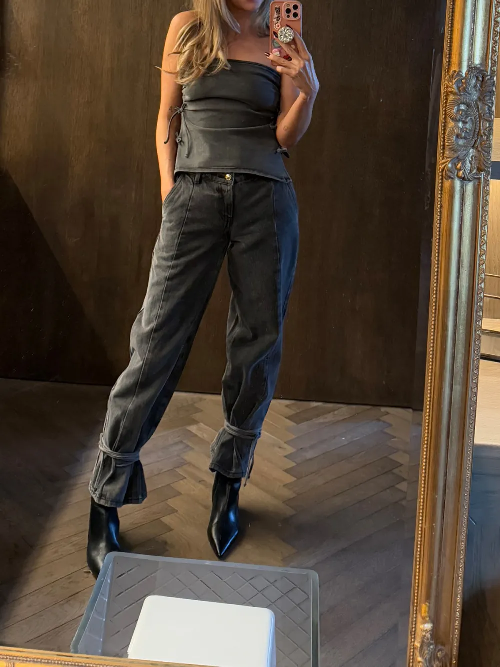 Acid Wash Casual Style Jeans