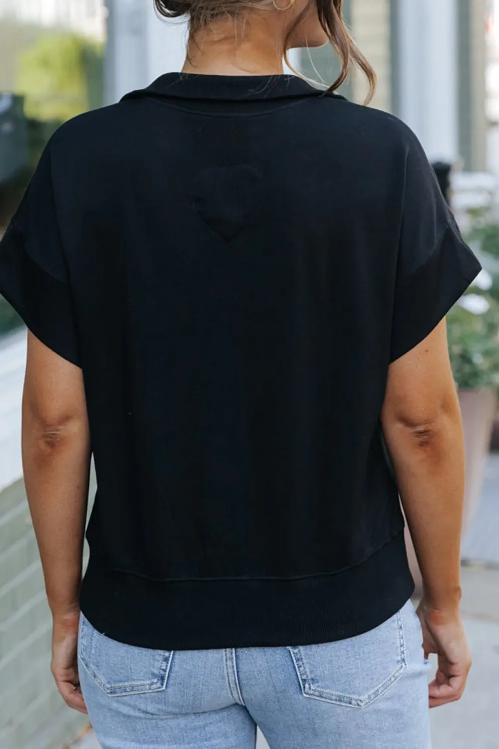 Laid Back and Comfy Half Zip Up Sweatshirt