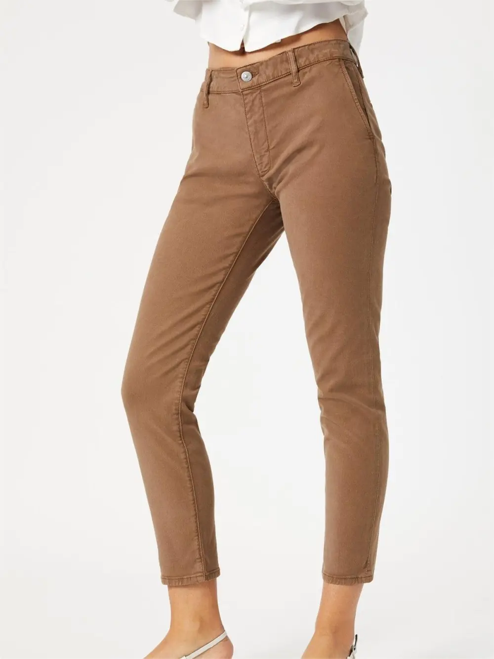 Cotton Slim Chino Pants