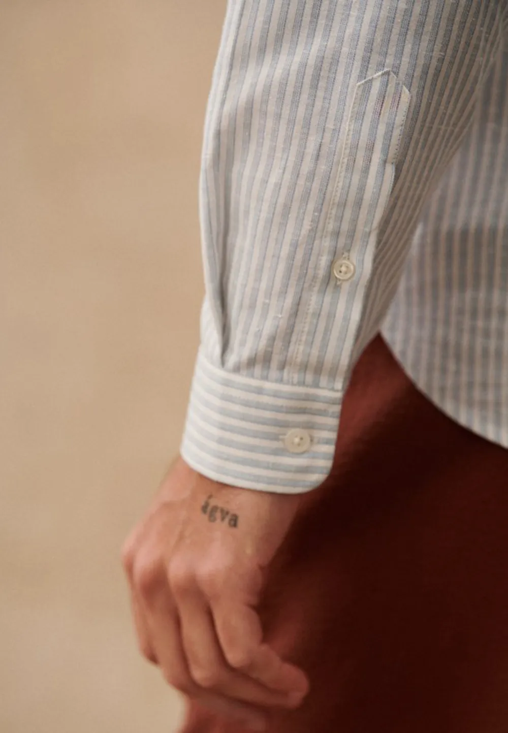Mandarin Collar Shirt