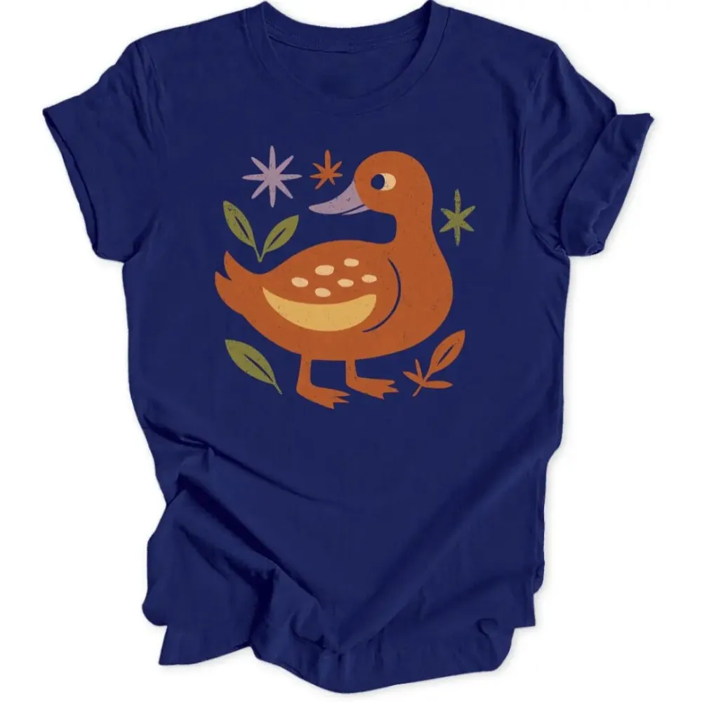 Folk Art Duck Unisex T-Shirt