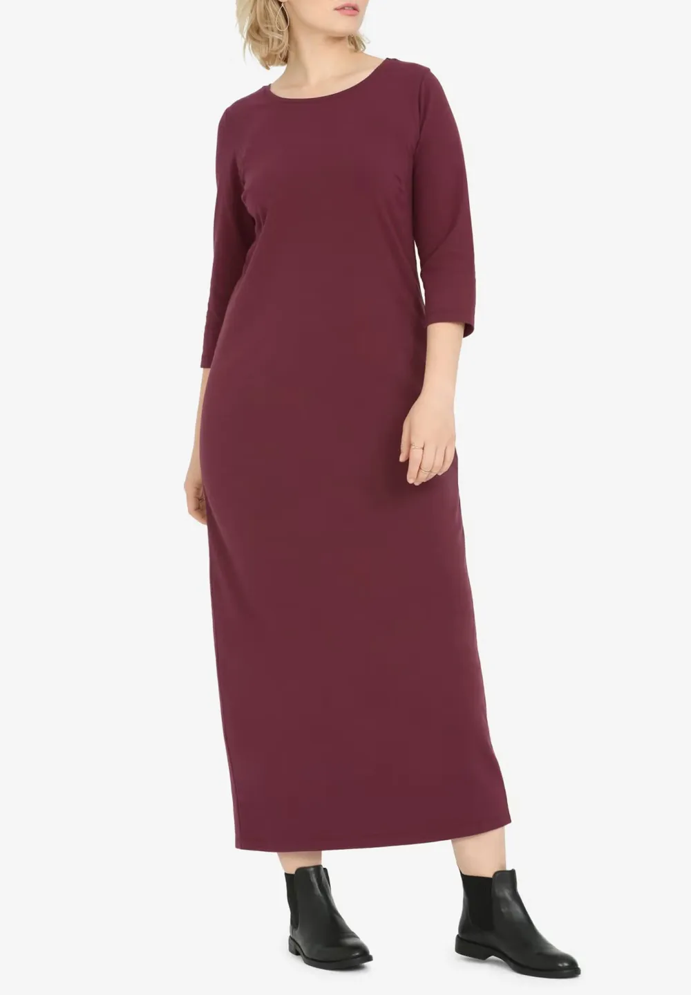 Round Neck Long Dress