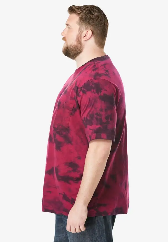 Shrink-Less Lightweight Pocket Crewneck T-Shirt