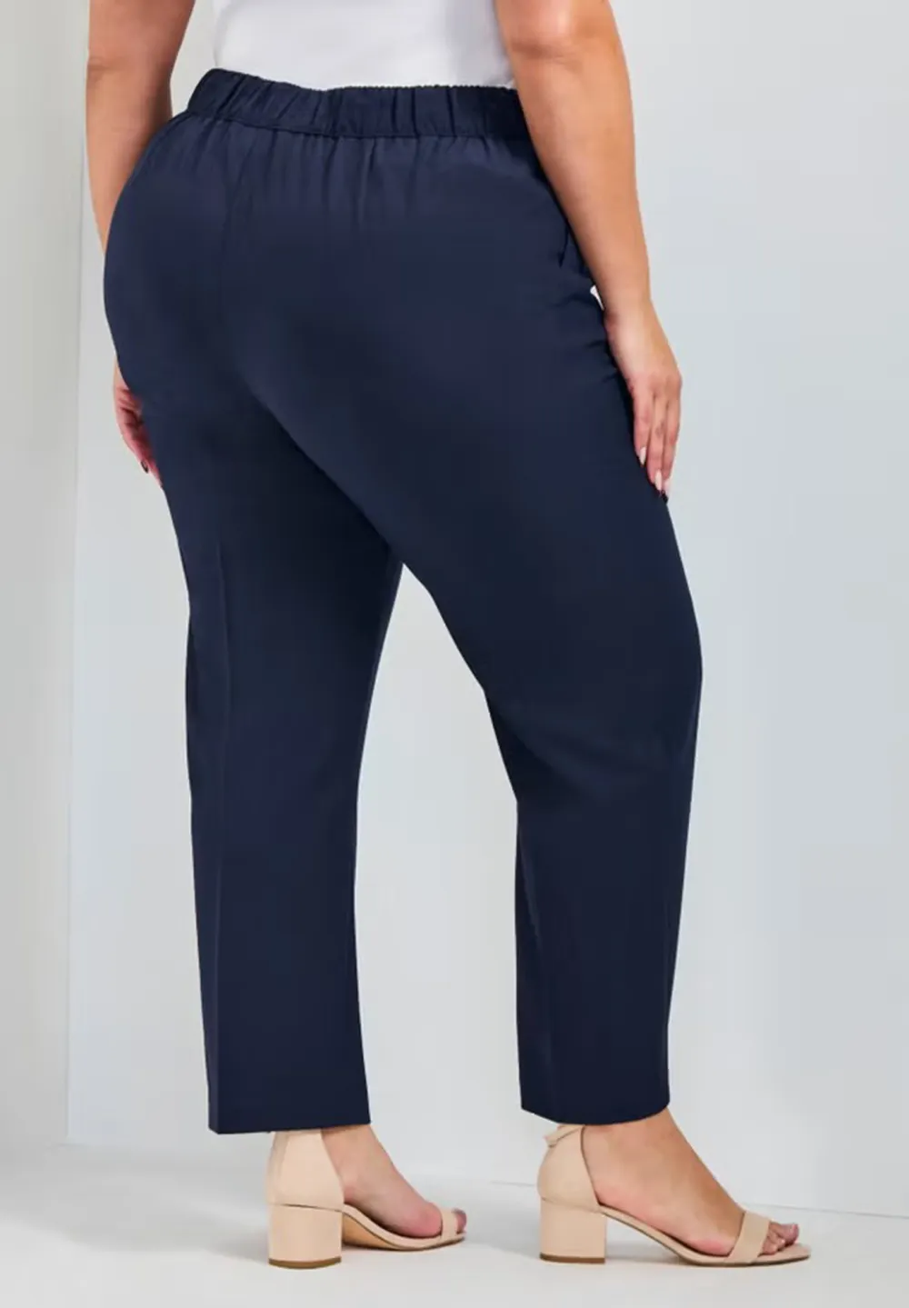 Straight Zipper Pants