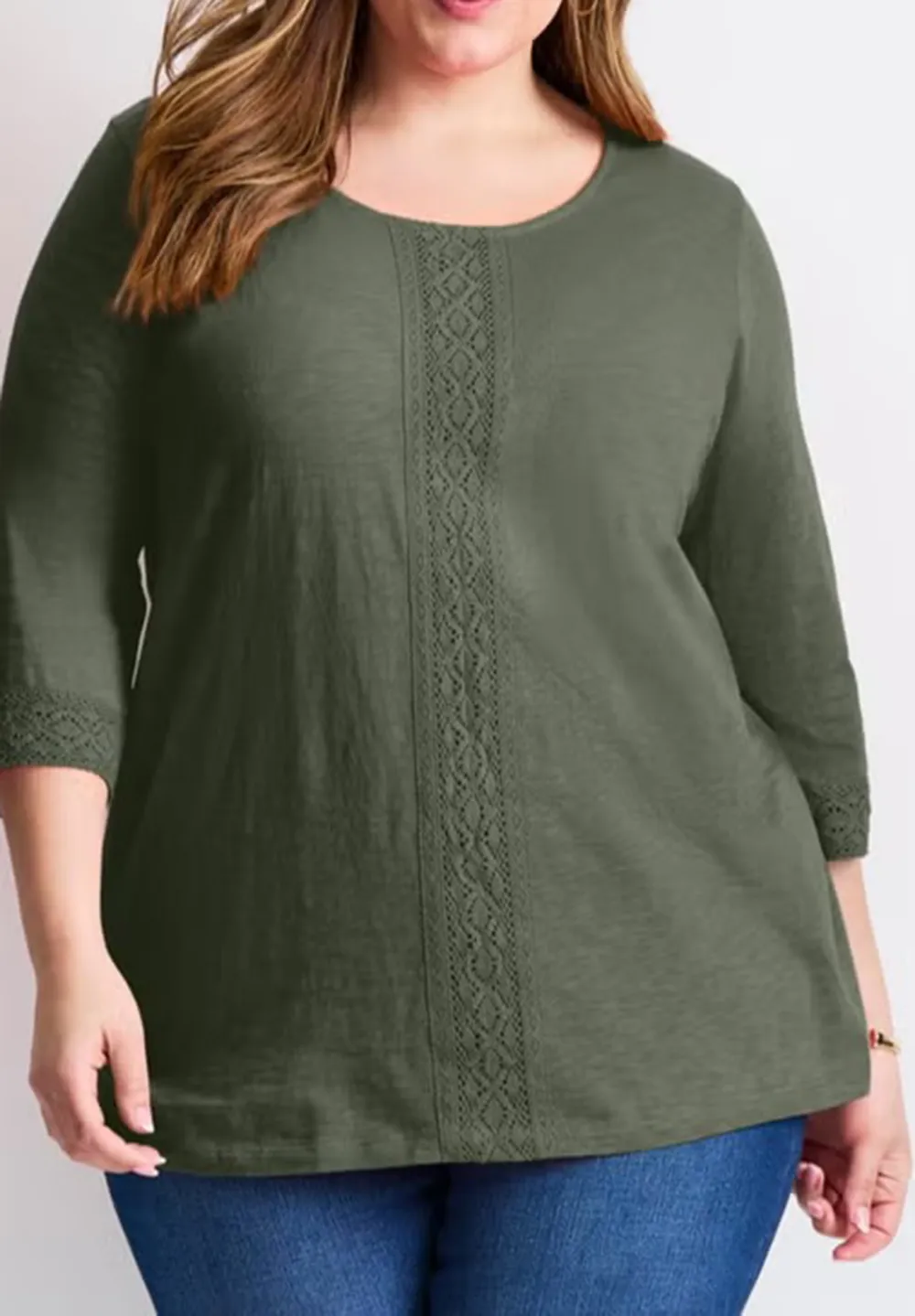 Cotton Knitted T-Shirt