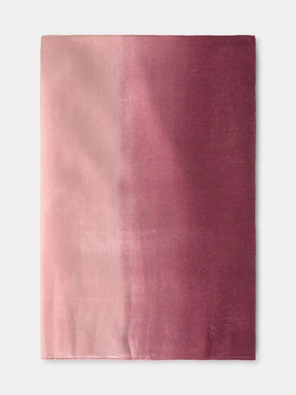 Pink Dust Metallic Scarf