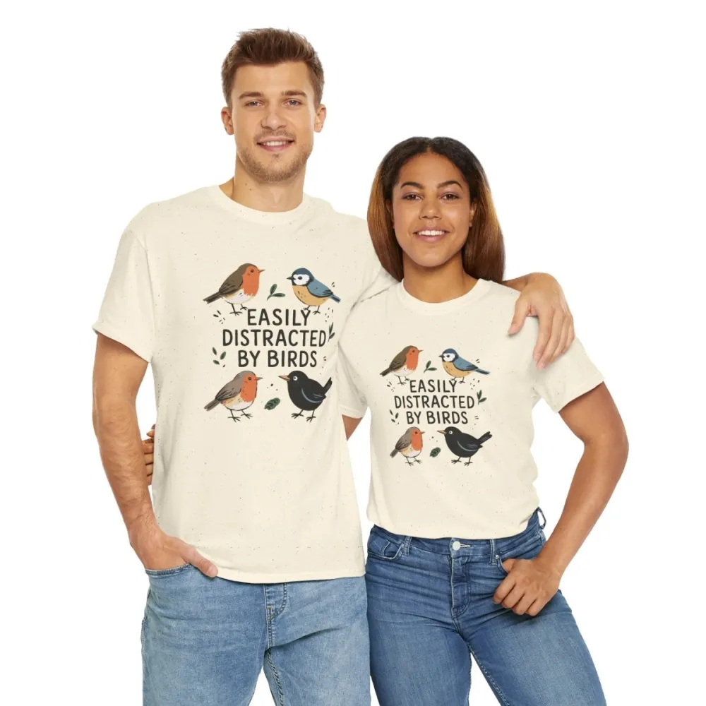 Distracted By Birds Unisex T-Shirt