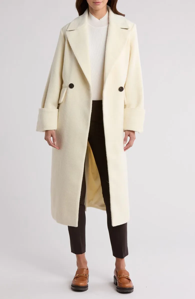 Retro Herringbone Oversize Coat