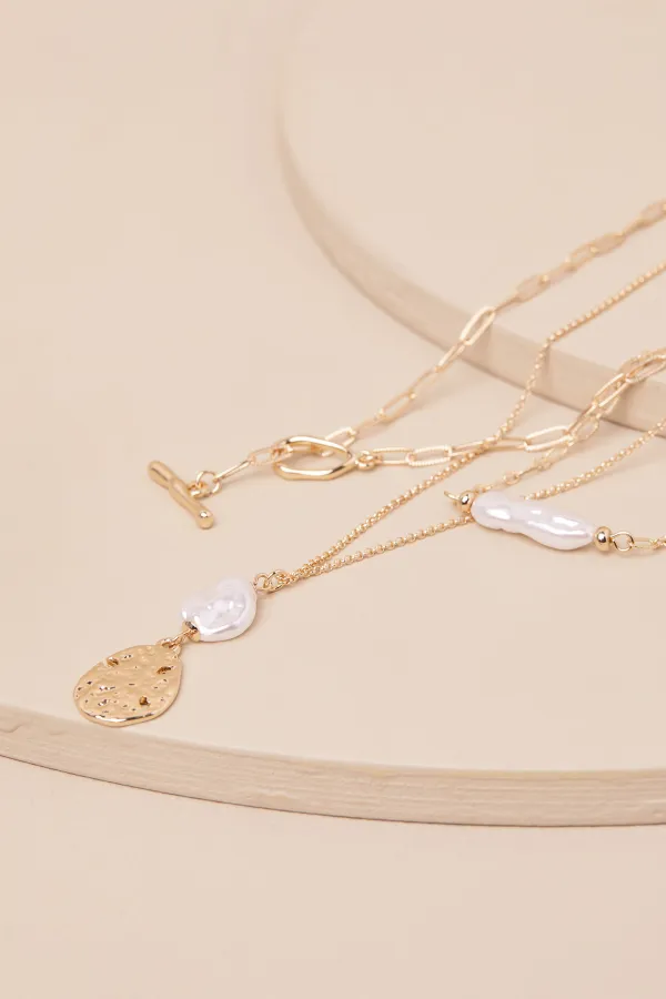 Luxurious And Versatile Three-Piece Necklace