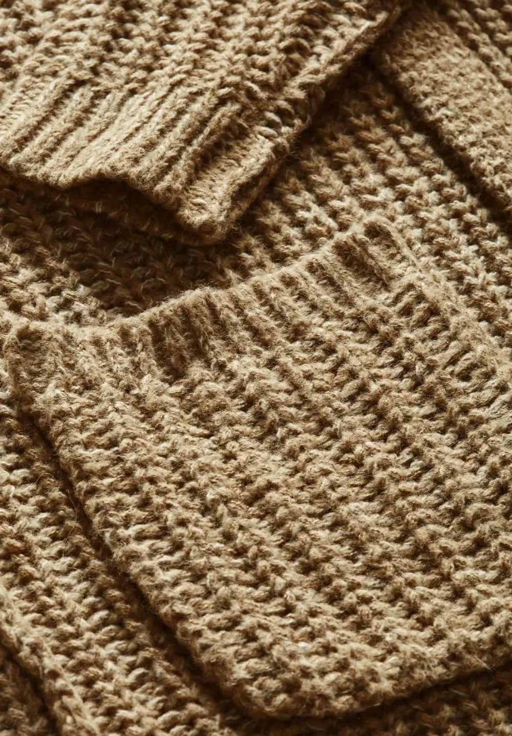 Loose Hooded Cardigan