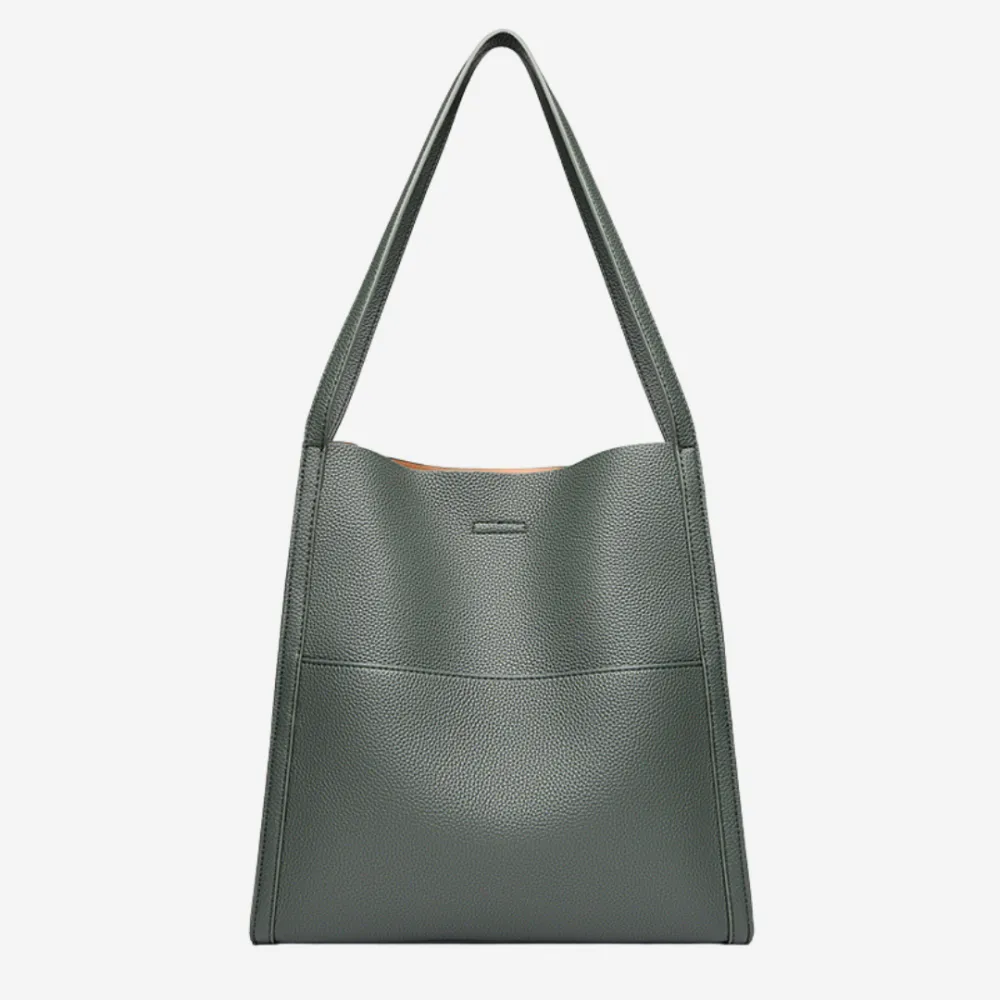 Utility Vegan Leather Shoulder Bag