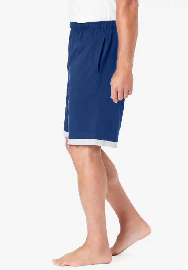 Hang-down Lightweight Jersey Shorts