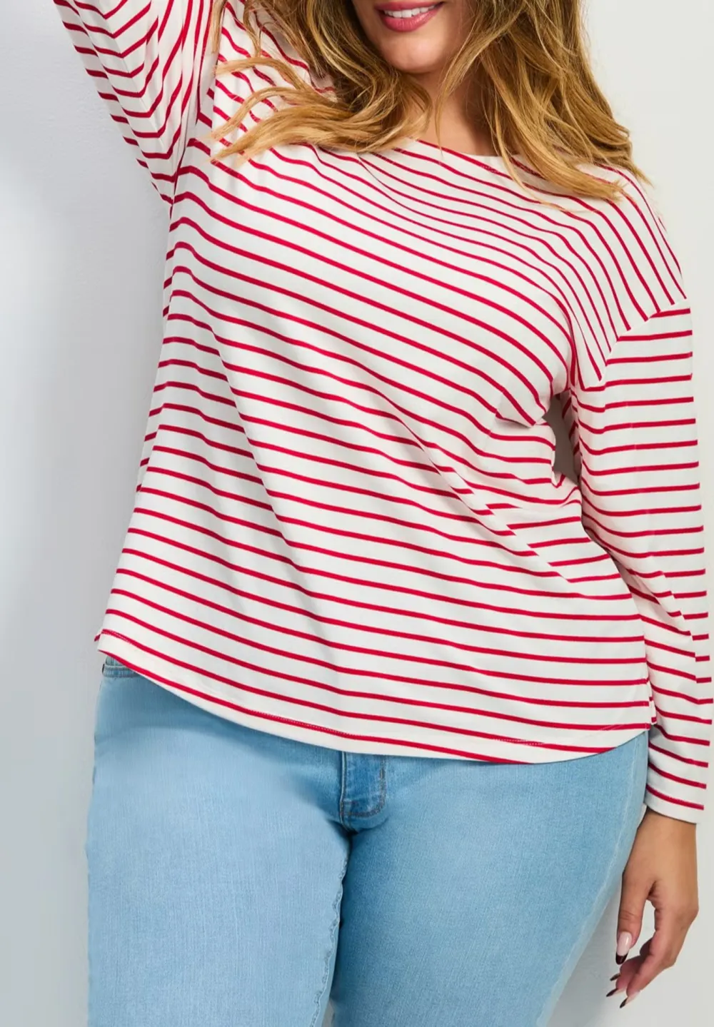 Long Sleeved Striped T-Shirt