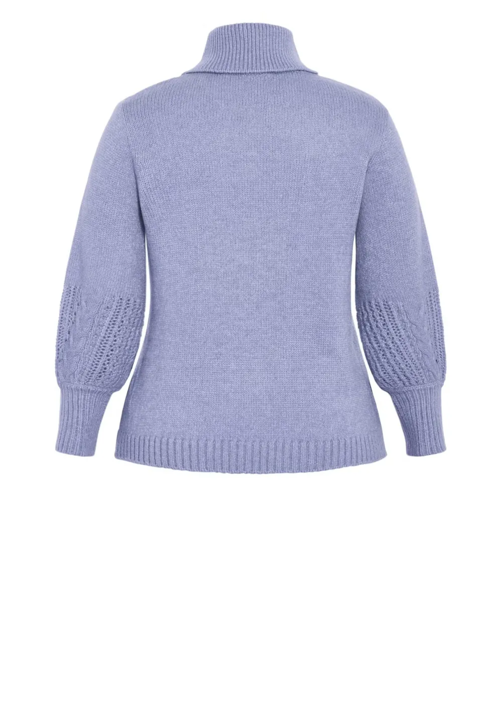 High Neck Knitted Sweater