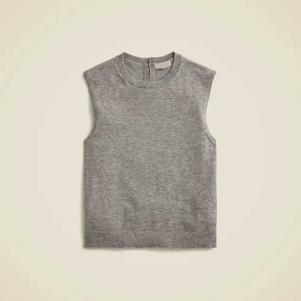 Cashmere-Blend Cropped Sweaters