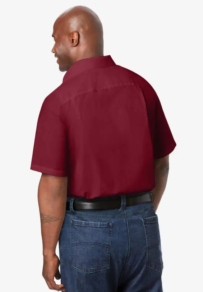 Wrinkle-Free Short-Sleeve Dress Shirt