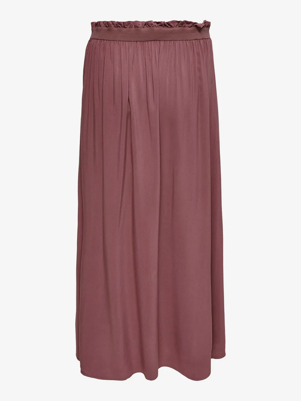 Plain Colored Casual Style A-line Skirt