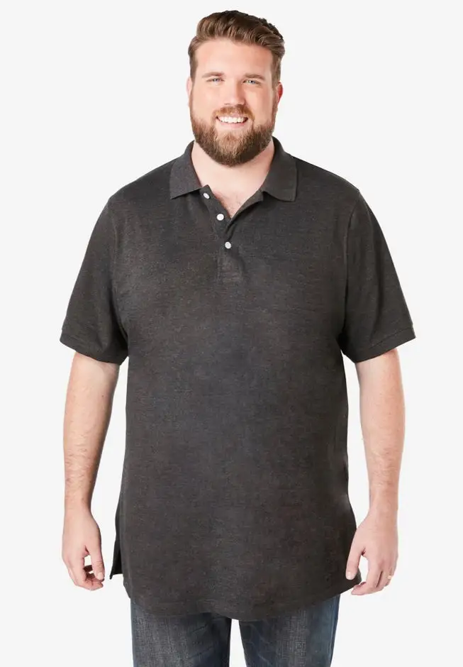 3-Pack Longer-Length Cotton Polos