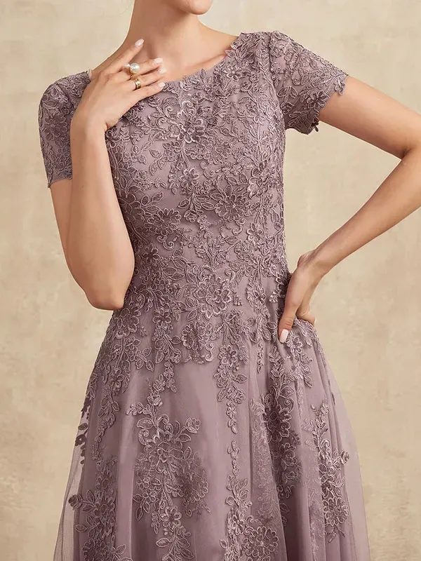 elegant lace temperament temperament women's dress