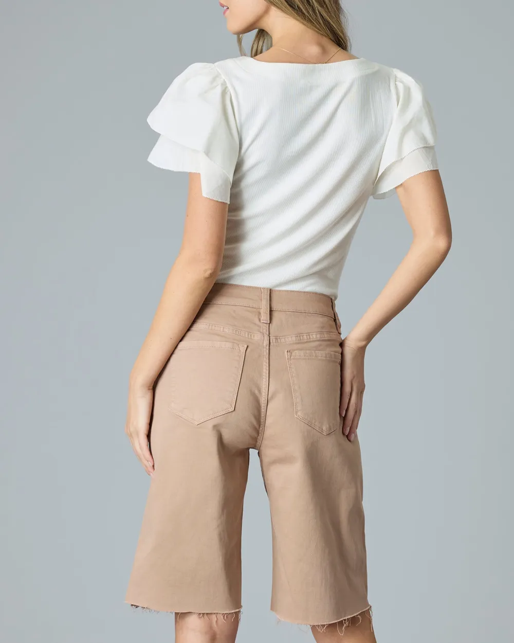 Brown Sugar Mid Length Short