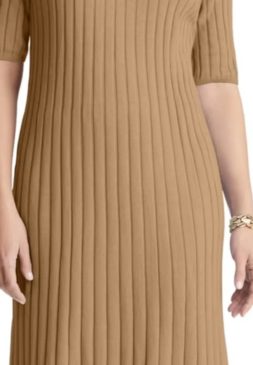 Collar Knitted Dress