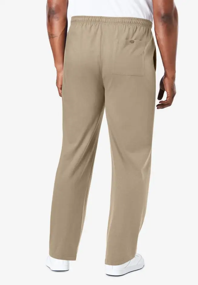 Lightweight Jersey Open Bottom Sweatpants