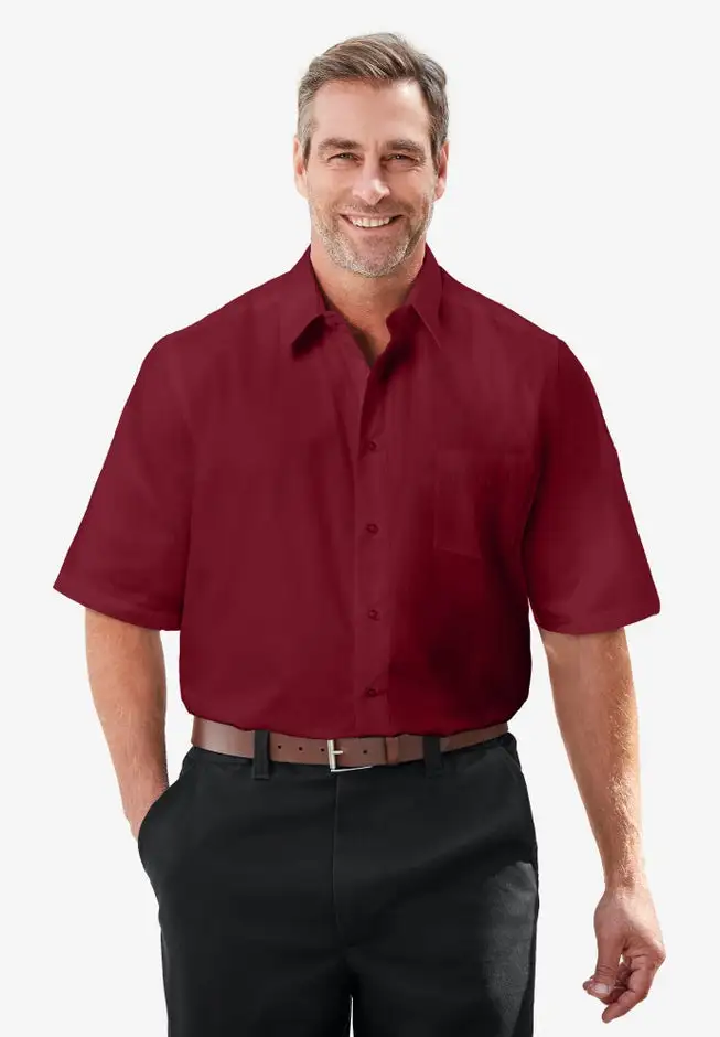 Wrinkle-Free Short-Sleeve Dress Shirt