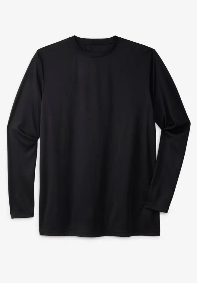 No Sweat Long-Sleeve Crewneck Tee