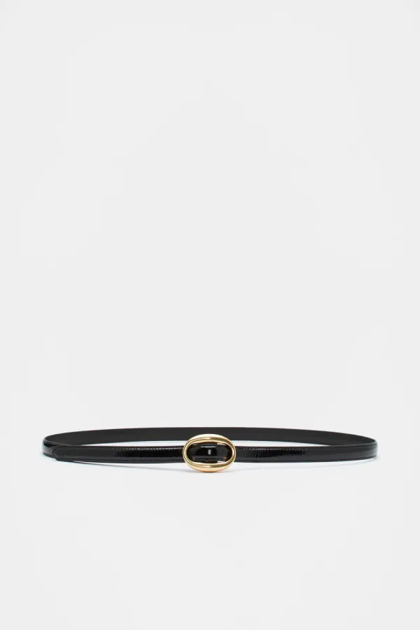 Designer Oval-Accent Belt