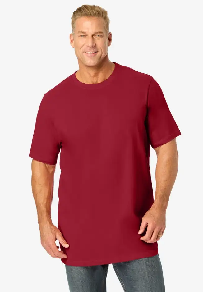 Heavyweight Longer-Length Crewneck T-Shirt