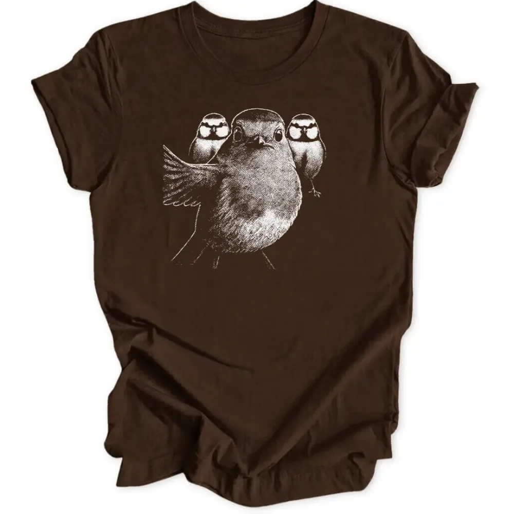 Bird Selfie Unisex T-Shirt