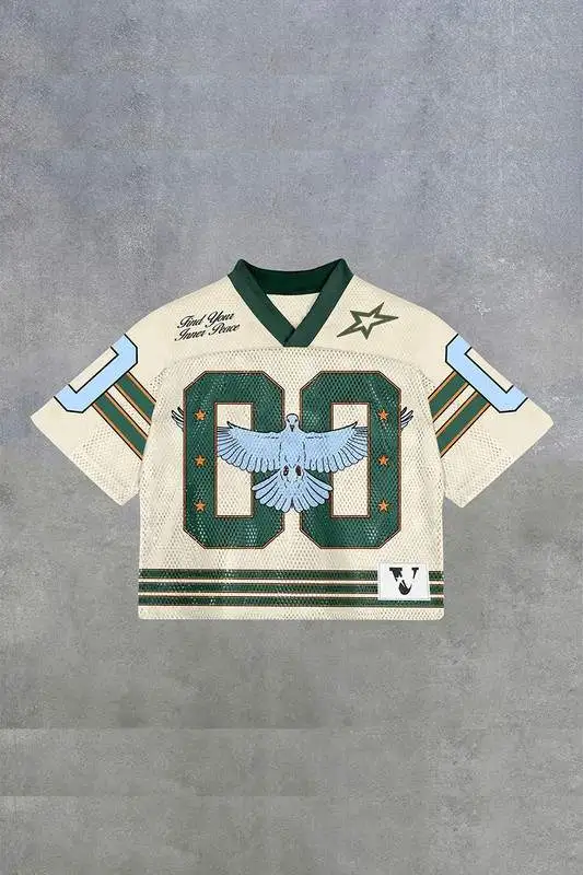 Velocity Cropped Jersey Top