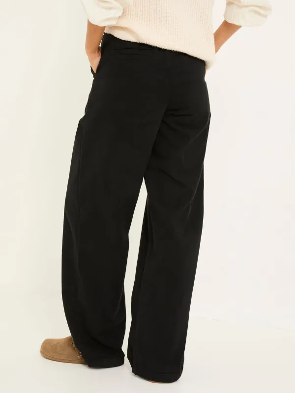 Black Wide Leg Trousers