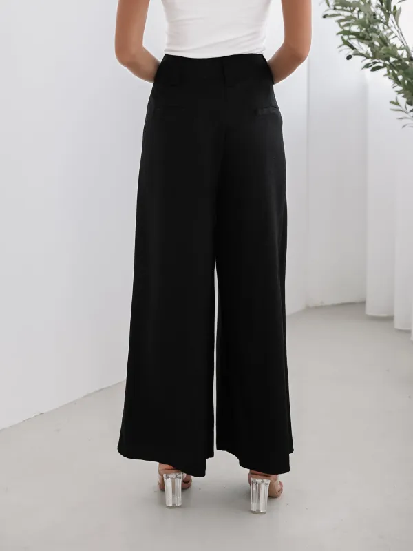 Black Daily High waisted Pants