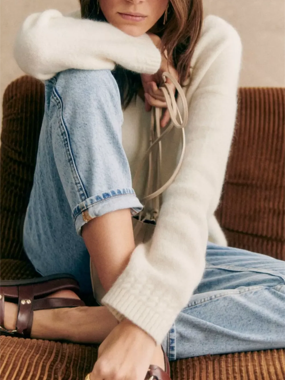 Slightly Oversized Volume  Knitwear