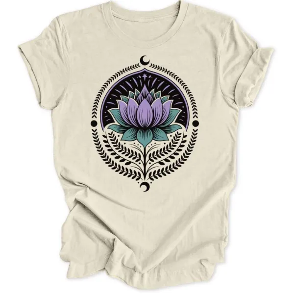 Purple Lotus Unisex T-Shirt