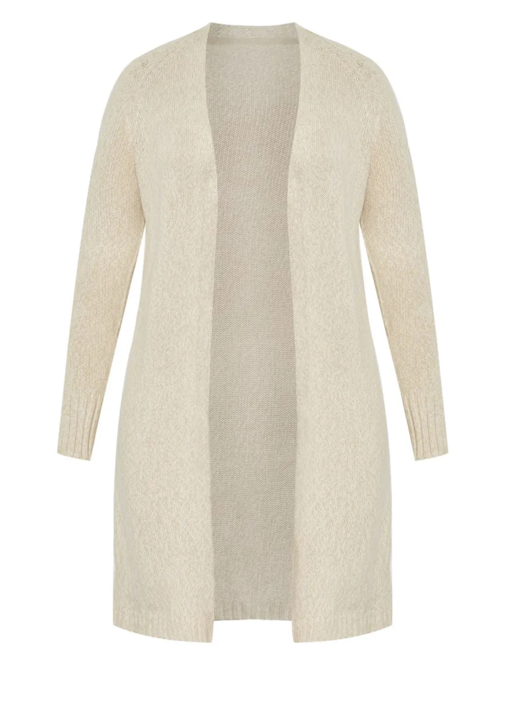 Ribbed Long Sleeved Cardigan