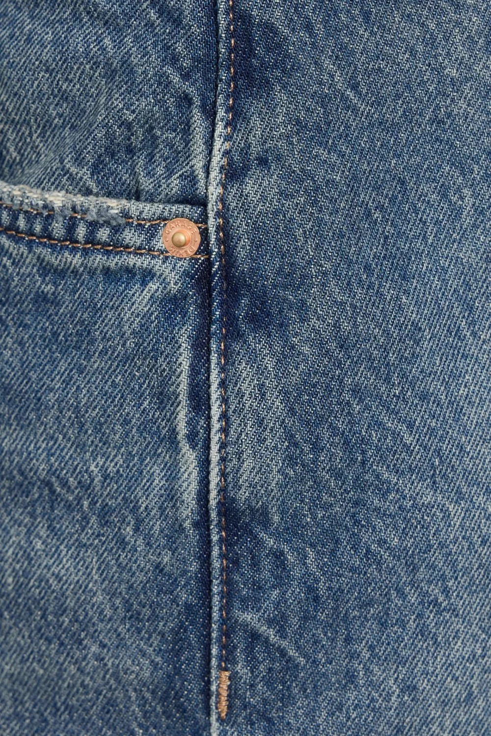 Loose Fit Dark Blue Jeans