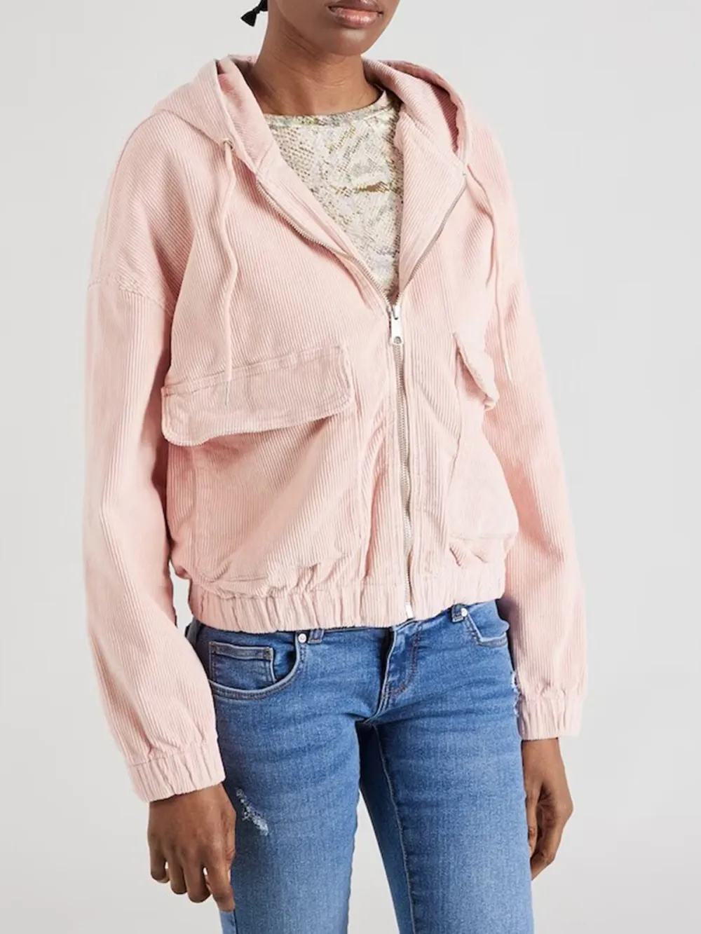 Overcut Shoulders Between-Season Jacket