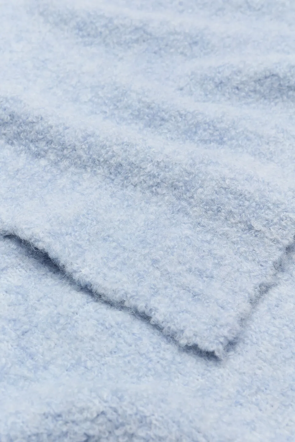 Winter Wool Boucle Scarf