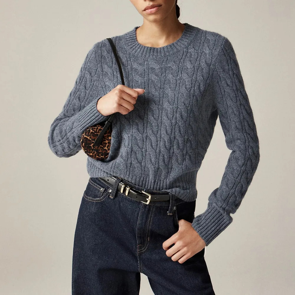 Cashmere Cable-Knit Casual Sweaters