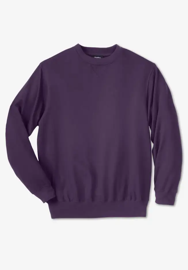 Ultra-Light Comfort Fleece Crewneck Sweatshirt