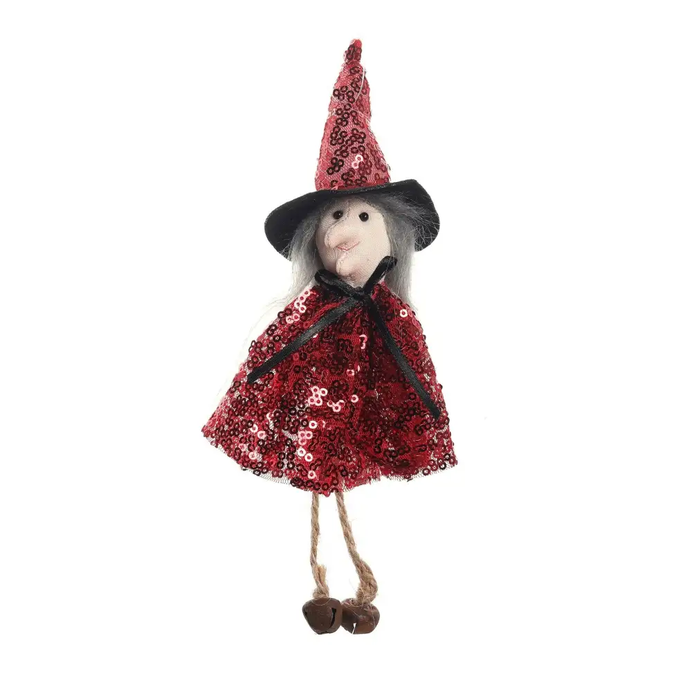 Halloween Decoration Sequins Witch Hangers Ghost House Wall Decoration Scene Layout Hanging Decoration